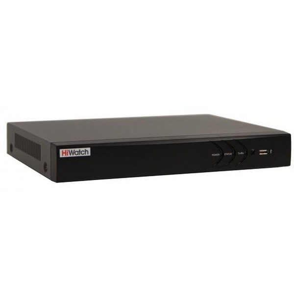 NVR HiWatch DS-N316/2 (16IP+1a/160|80mbps/8MP/3840x2160/H.265+/H.264+/1Gbs/2 SATA/2xUSB2.0/VGA/HDMI/Alarm 4and1)