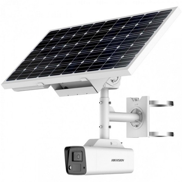 IP camera+solar panel HIKVISION DS-2XS2T47G1-LDH/4G/C18S40(4mm) цилиндр,ул 4MP,LED 30M,MIC/SP,4G